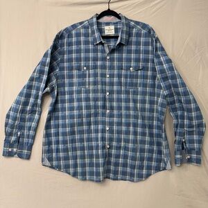 Tommy Bahama Men's Long Sleeve Island Modern Fit Button Down Size XXL